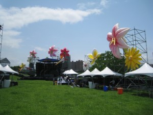 花朵造型充氣氣球