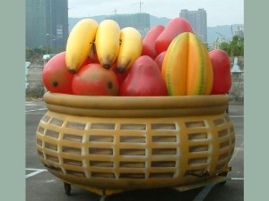 PVC水果籃氣球