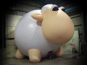 PVC造型羊氣球
